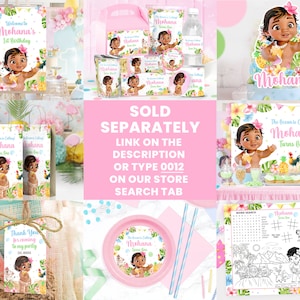 Baby Moana Clipart PNG Instant Digital Download, Baby Moana Printables ...