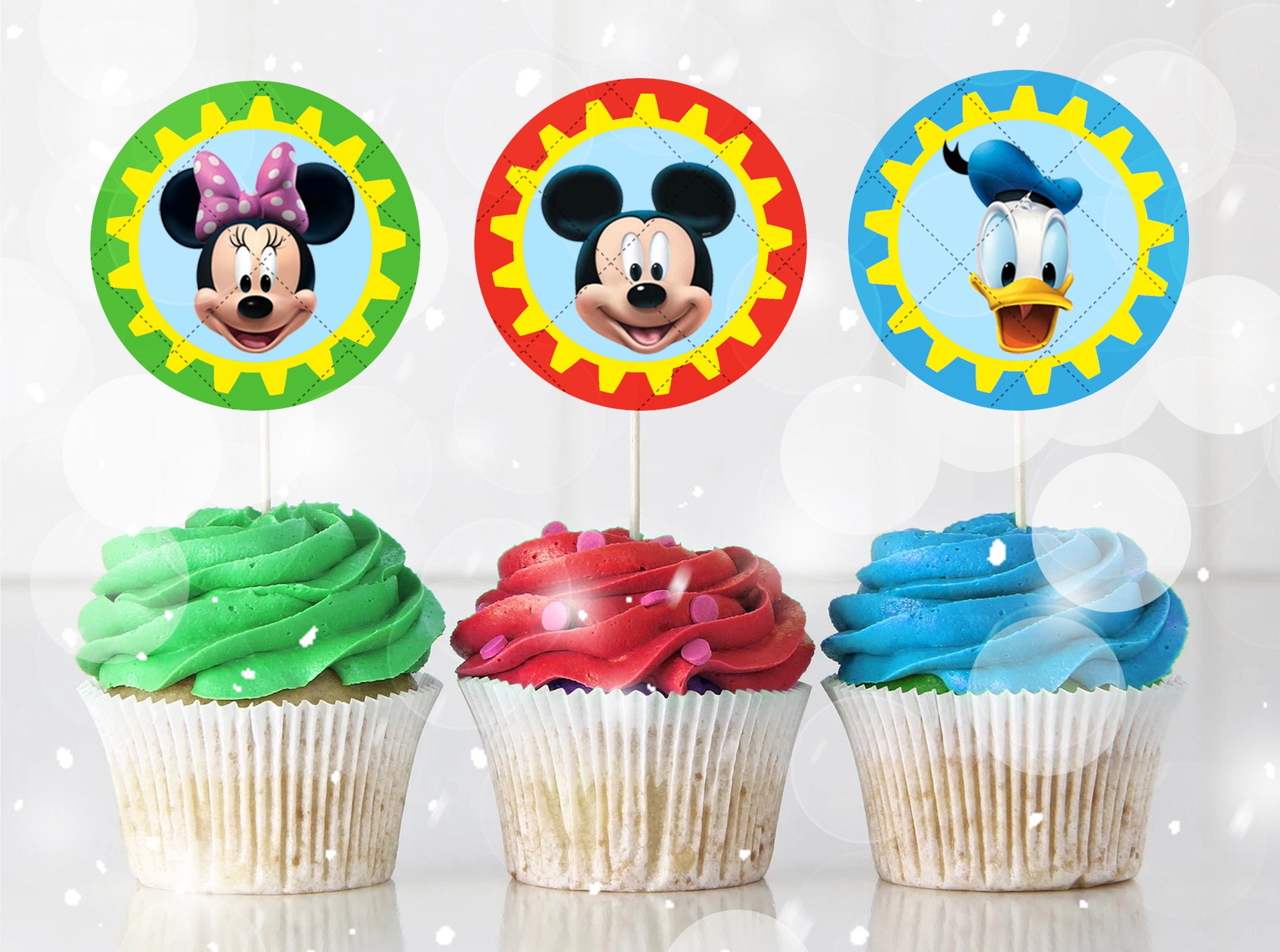 Mickey Mouse Clubhouse Cupcake Wrappers