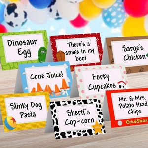 Toy Story Etch a Sketch Food Tent Label, Spielzeug Geschichte Food Tent Label, NUR DIGITALE DATEI 0016 0040