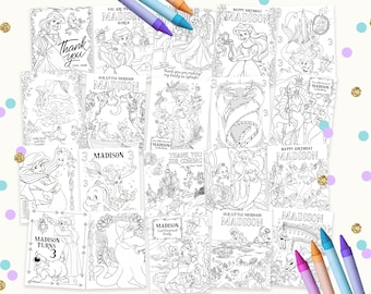 Dibujos para colorear de la Sirenita Ariel, Hoja para colorear de la Sirenita Ariel, Dibujos para colorear de Ariel, Bolsitas de regalo de la Sirenita, Hoja para colorear de Ariel, 0027