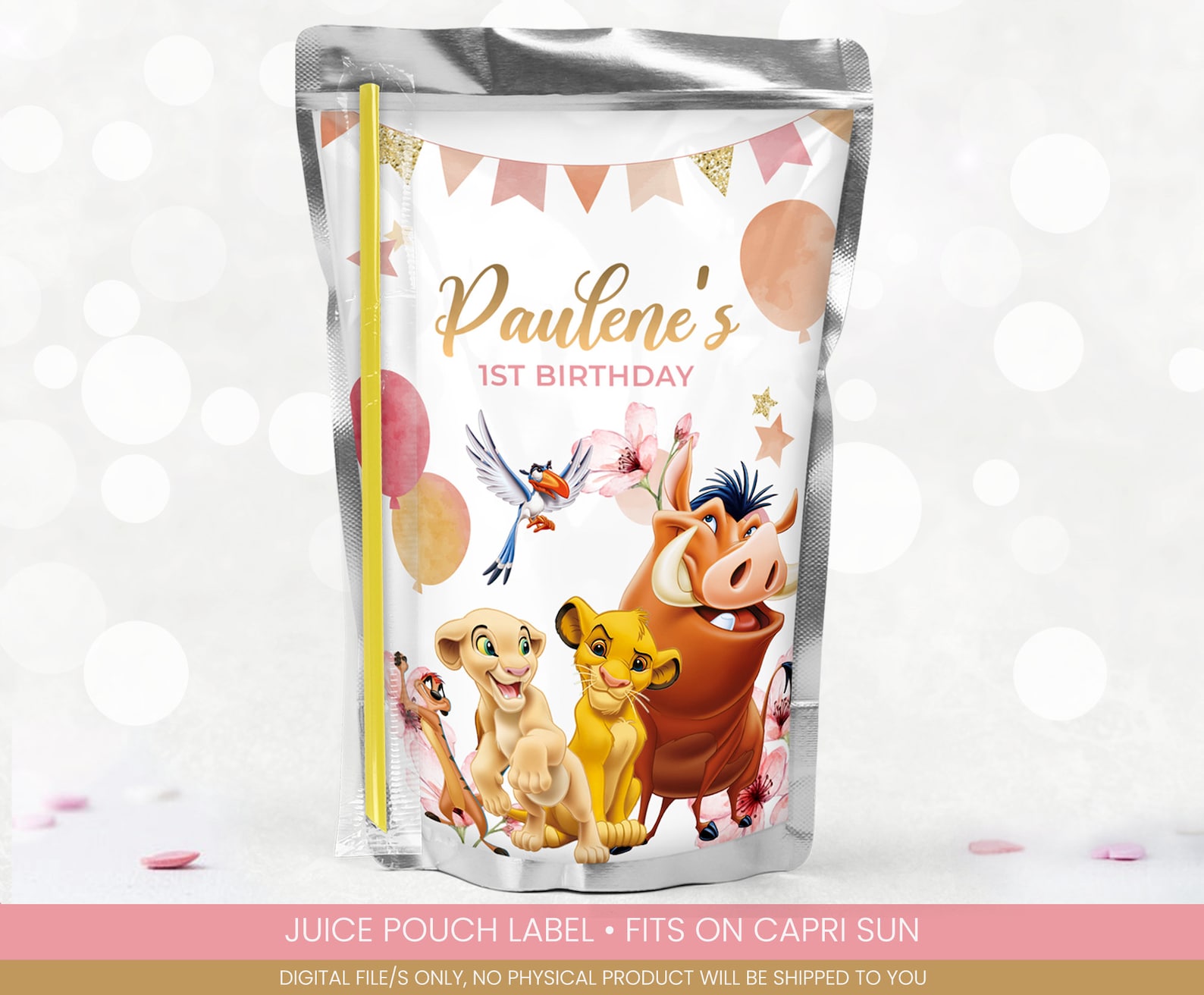 Lion King Nala Baby Shower Lion King Nala Birthday Etsy