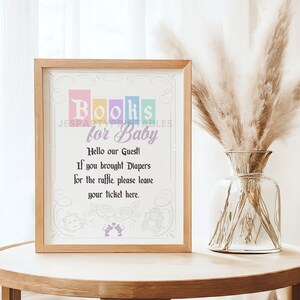 Babyland books for baby, Babyland editable books for baby, Minnie baby shower books for baby, DIGITAL FILE ONLY 0044