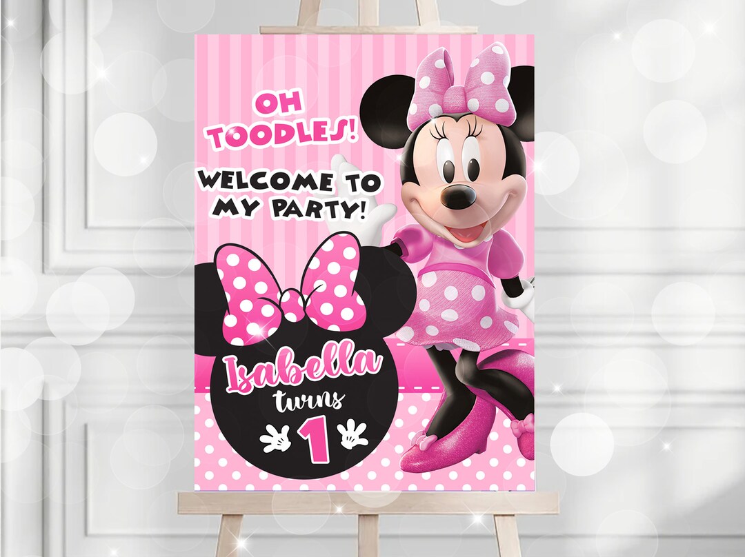 Minnie Welcome Rainbow