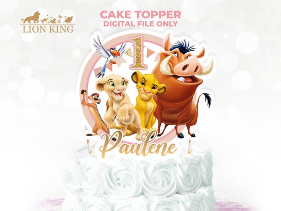 Lion King Nala Cake Topper Lion King Nala Birthday Cake Etsy