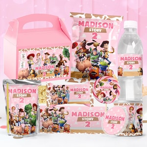 Toy Story Girl Party Package, Toy Story Girl Birthday Printables, Toy Story Girl Party Kit, DIGITAL FILE ONLY - 0033