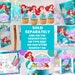 Little Mermaid Ariel Party Package, Little Mermaid Ariel Birthday ...