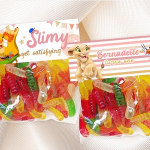 Lion King Nala Candy Bag, Lion King Nala Candy Bag Labels, Lion King Nala Candy Bag Topper, DIGITAL FILE ONLY 0018