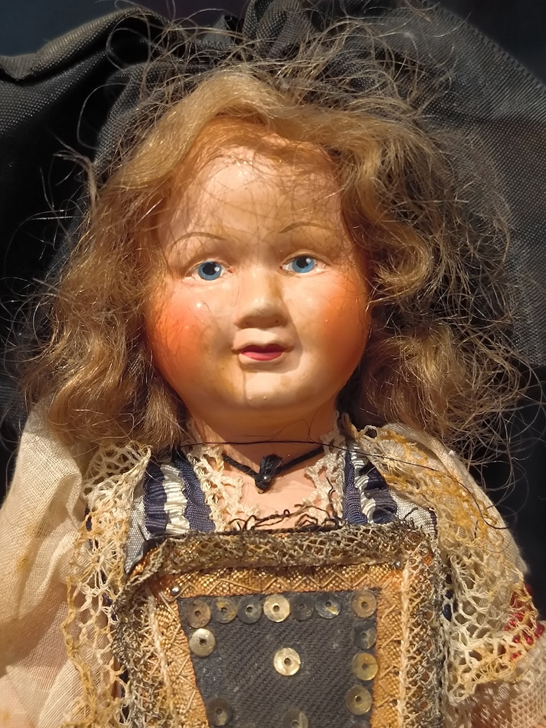 RARE POUPEE EN CELLULOID ANCIENNE COTEE Préchac 33730 Jeux