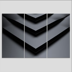 Abstract Canvas Print, Minimalist Wall Decor, Abstract Wall Art, Abstract Black And White Canvas Art