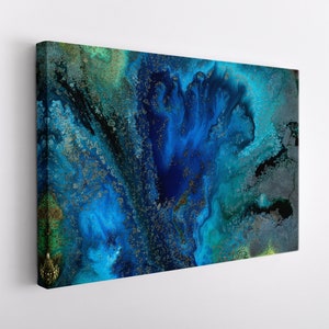 Abstract Canvas Print, Marble Canvas Art, Abstract Wall Art