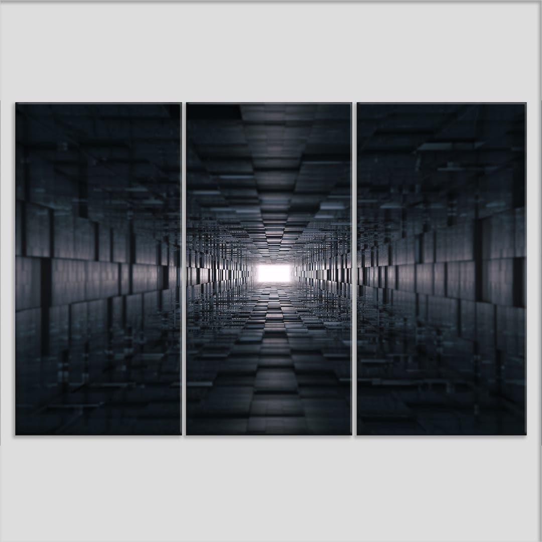 Abstract Canvas Print, Abstract Wall Art, Abstract Black and White