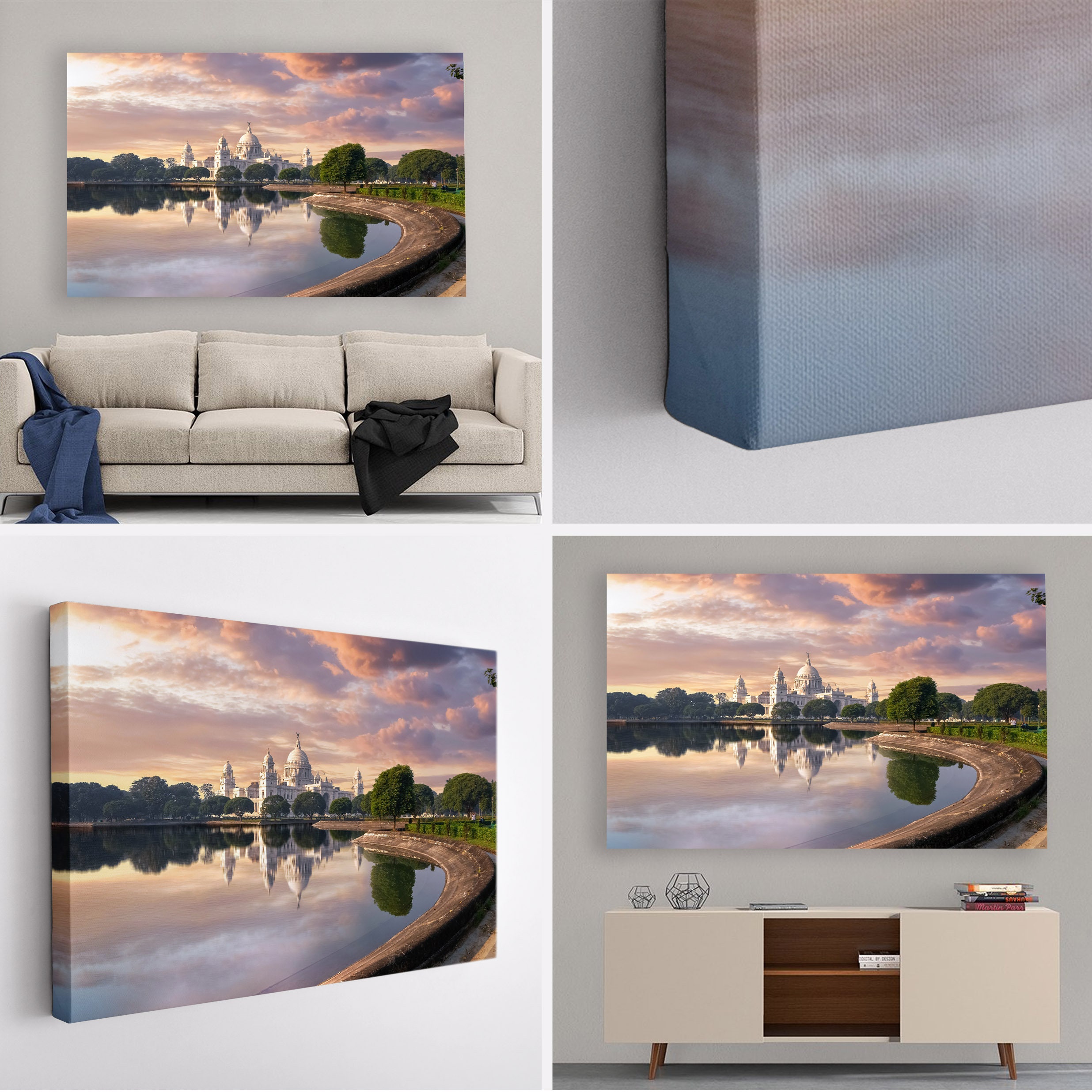 Kolkata Canvas Print India Wall Art India Canvas Art Etsy