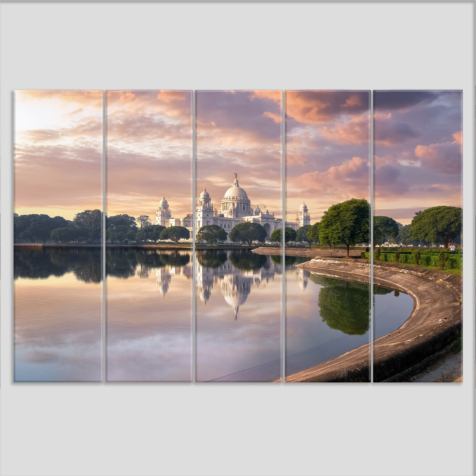 Kolkata Canvas Print India Wall Art India Canvas Art Etsy