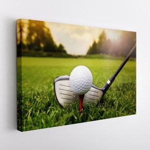 Golf Canvas Print, Golf Wall Art, Golf Print