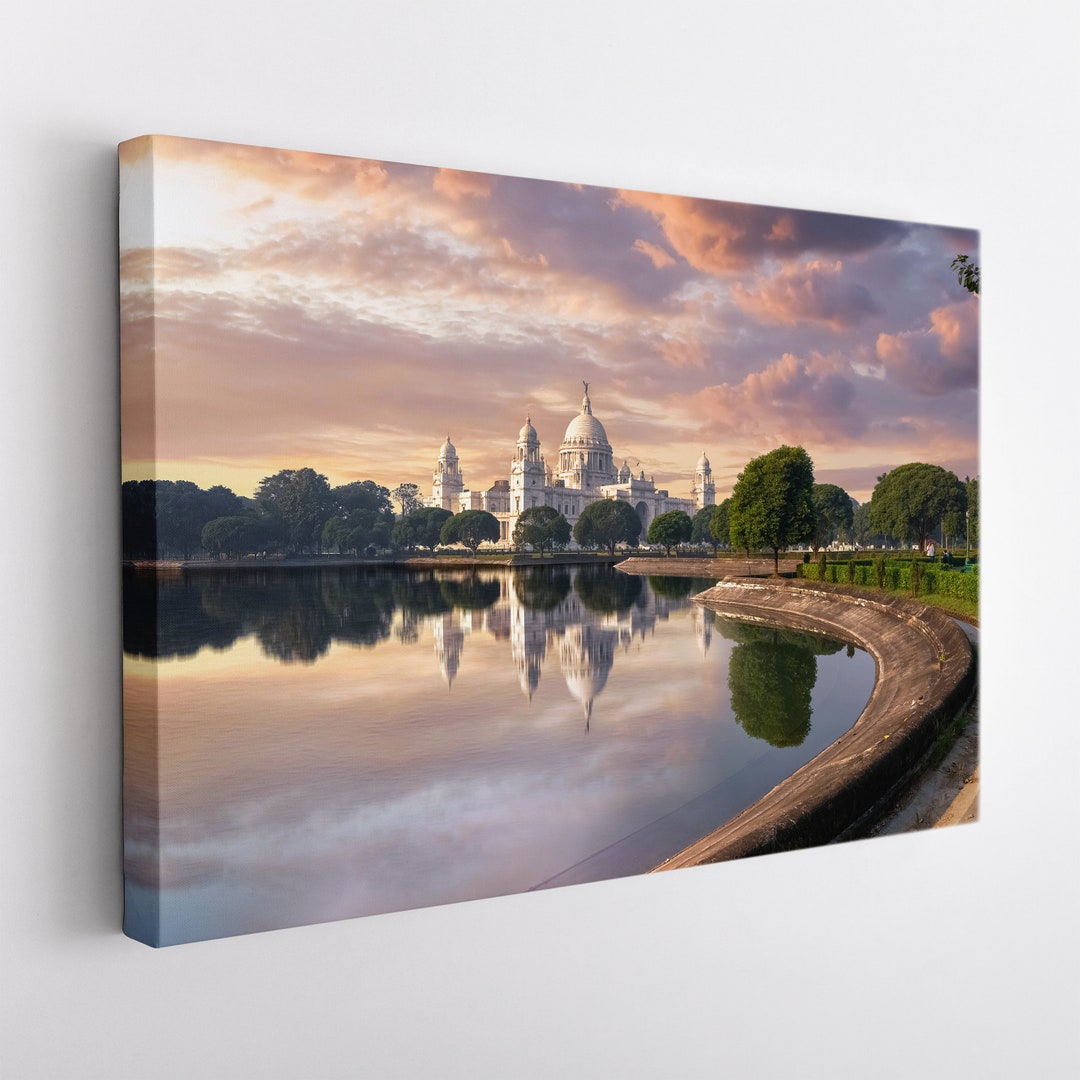 Kolkata Canvas Print, India Wall Art, India Canvas Art Etsy