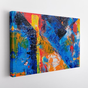 Abstract Canvas Wall Art, Modern Abstract Canvas Print, Modern Canvas Art, Contemporary Wall Art