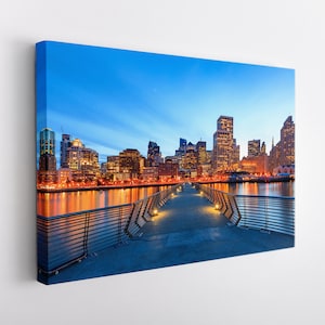 San Francisco Canvas Print, San Francisco Wall Art, Large San Francisco Skyline