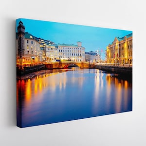 Gothenburg Canvas Print, Sweden Wall Art, Gothenburg Skyline
