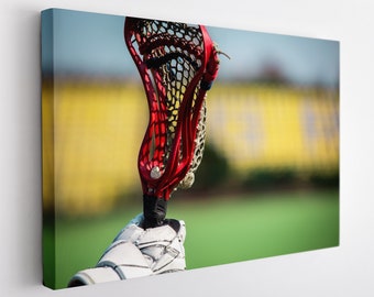 Lacrosse Canvas Print, Lacrosse Wall Art, Lacrosse Print