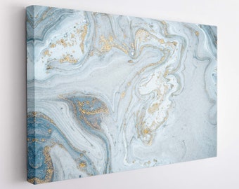 Abstract Pastel Tones Canvas Print, Abstract Marble Canvas Wall Art, Marble Print, Abstract Wall Art