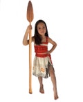 Moana Inspired Girls Costume \u2013 Handmade Polynesian Princess Cosplay Set with Linen Skirt product logo