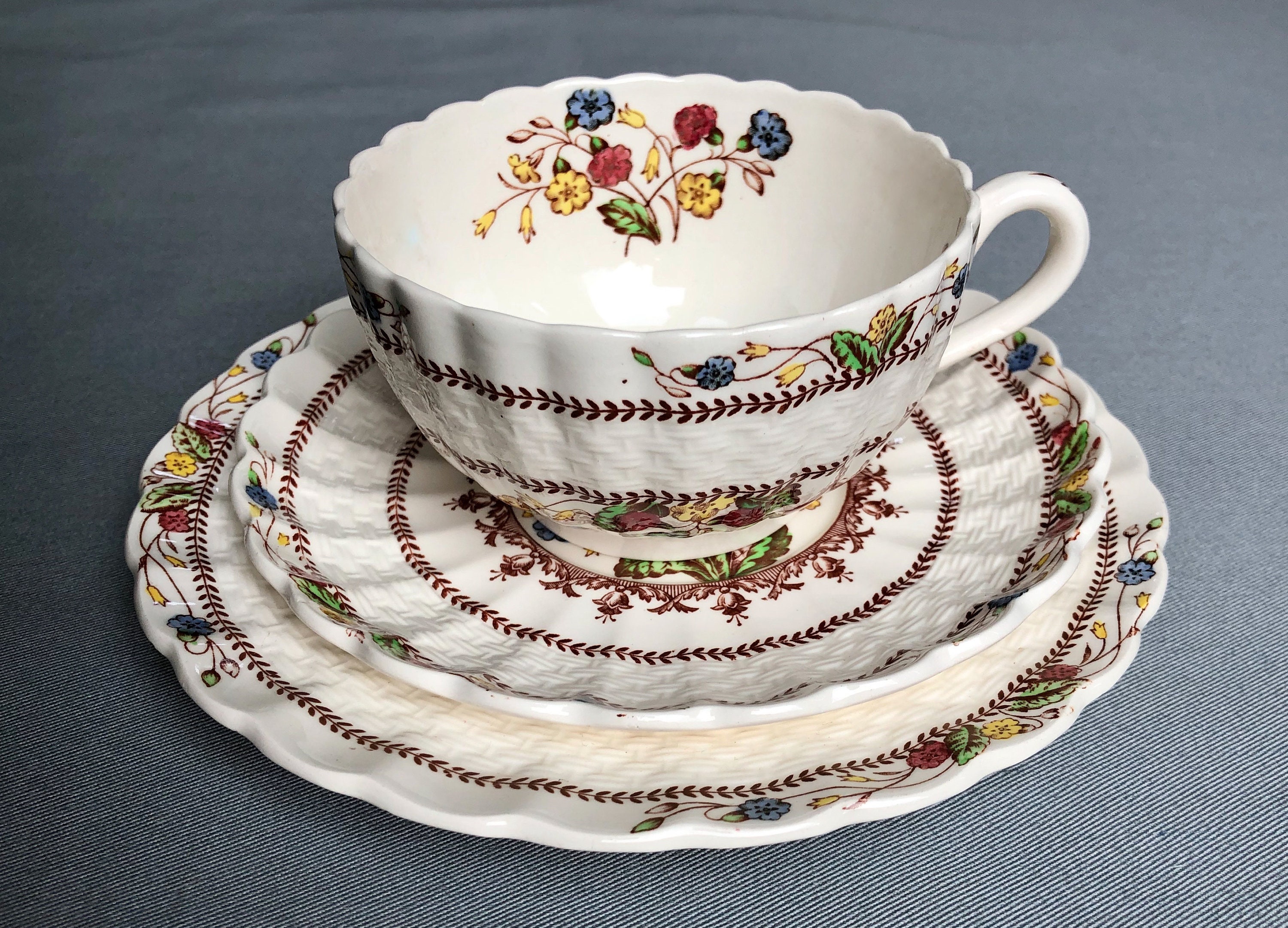 Copeland Spode Cowslip Dinnerware Set for 2 or 4 Etsy