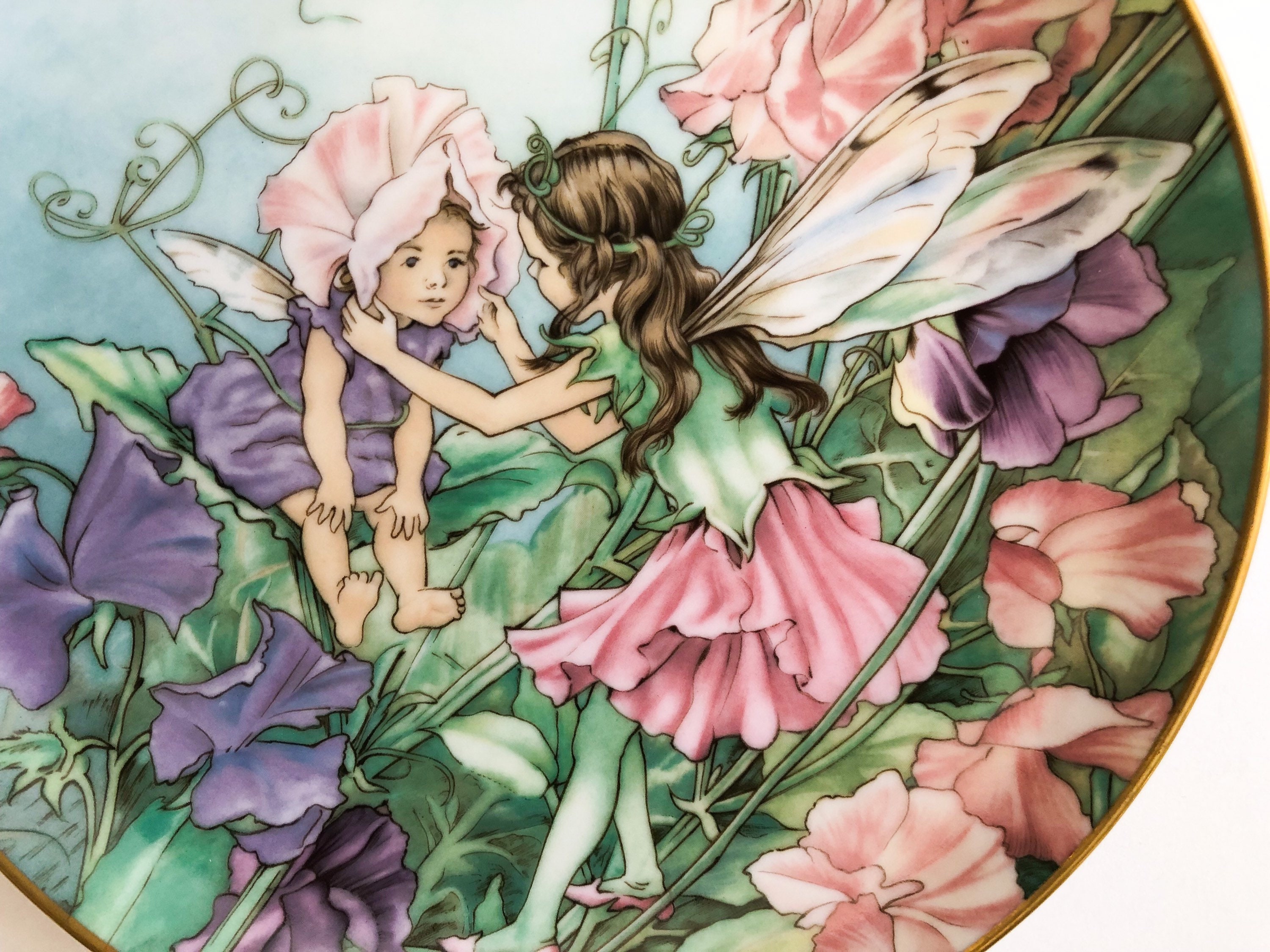 Villeroy and Boch Flower Fairies Collection, Wall Plates, the