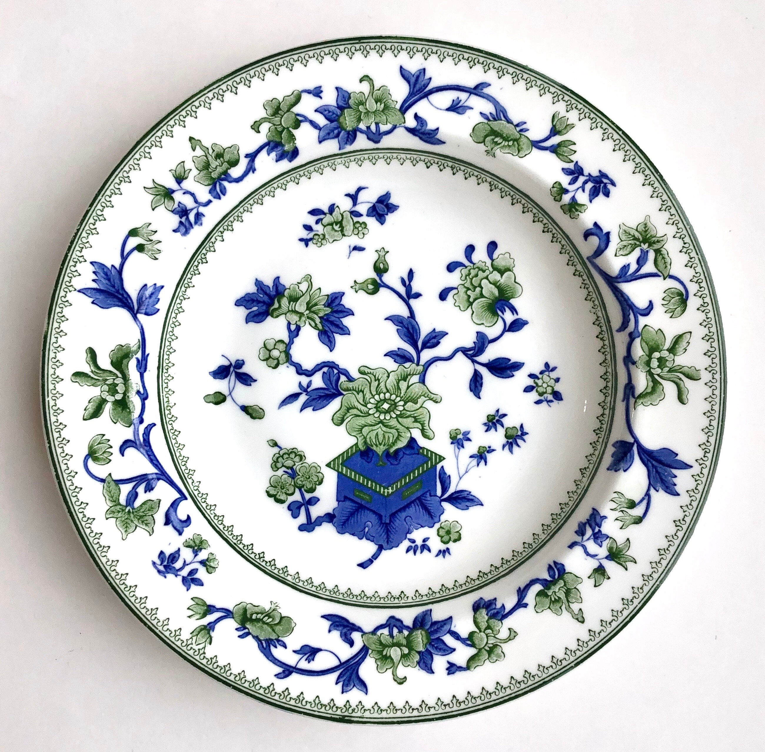 Antique Royal Worcester Dinner Plates and Large Rim Soup Bowls. Rare ...