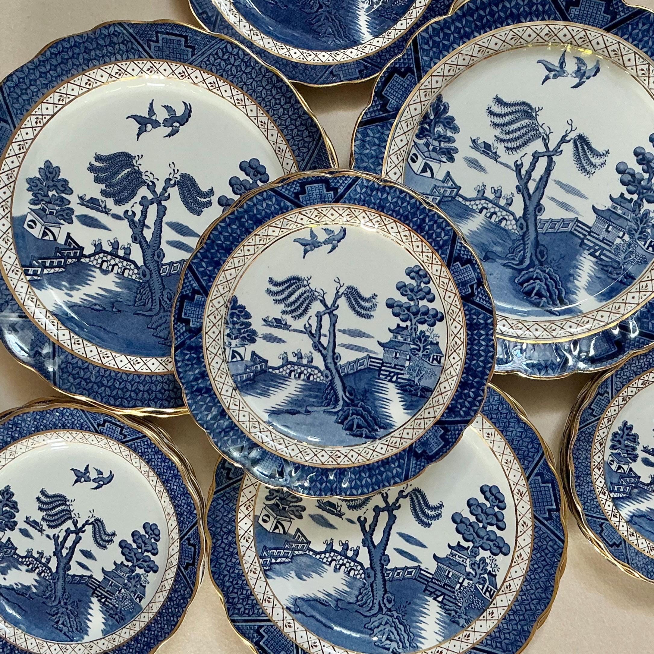 SOLD OUT Booths ブース リアルオールドウィロー デザートプレート 657