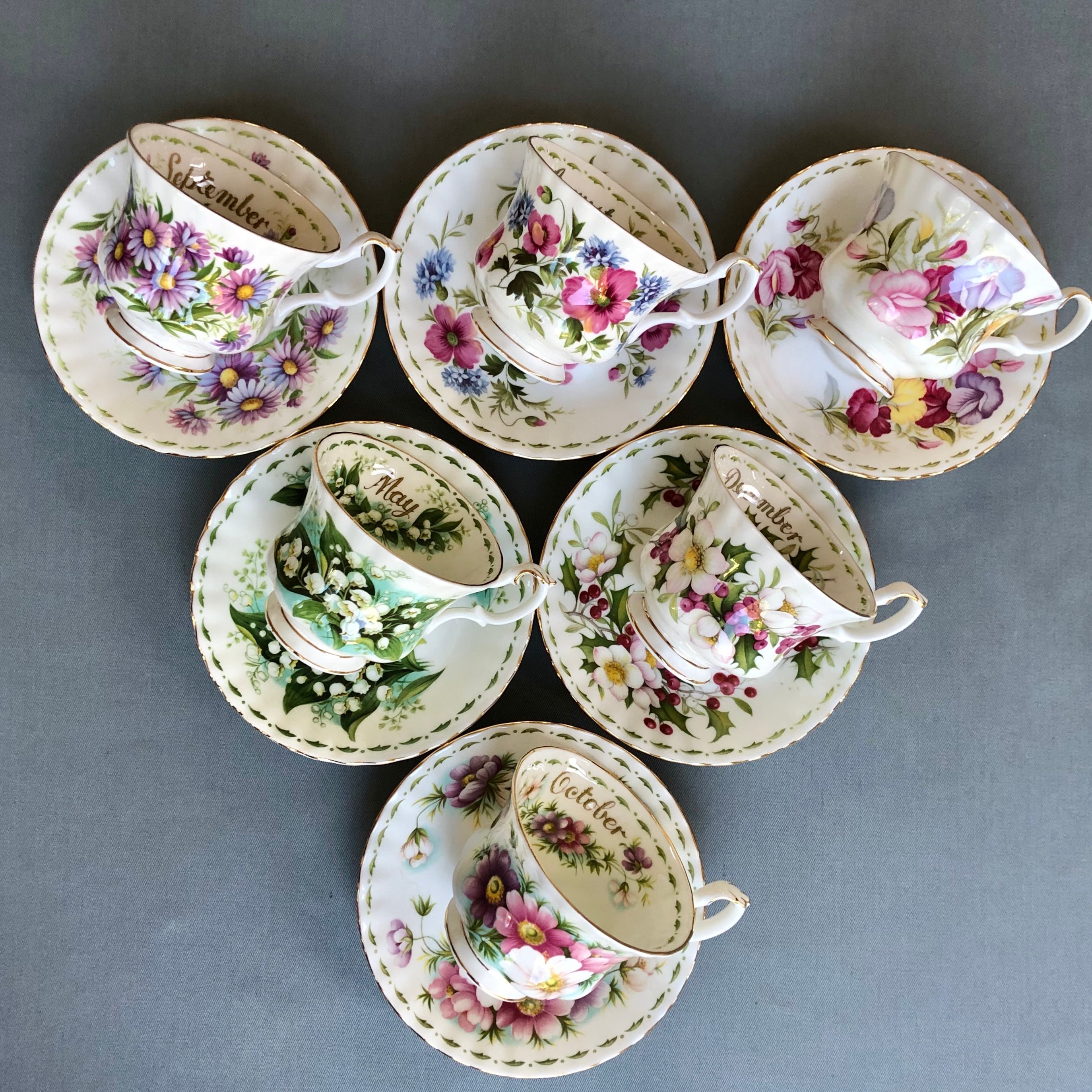 Royal Albert Flower of the Month May - Etsy Canada
