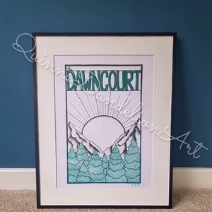 Dawn Court Digital Print - ACOTAR Print