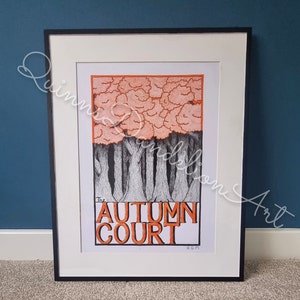 Autumn Court Print | ACOTAR Print