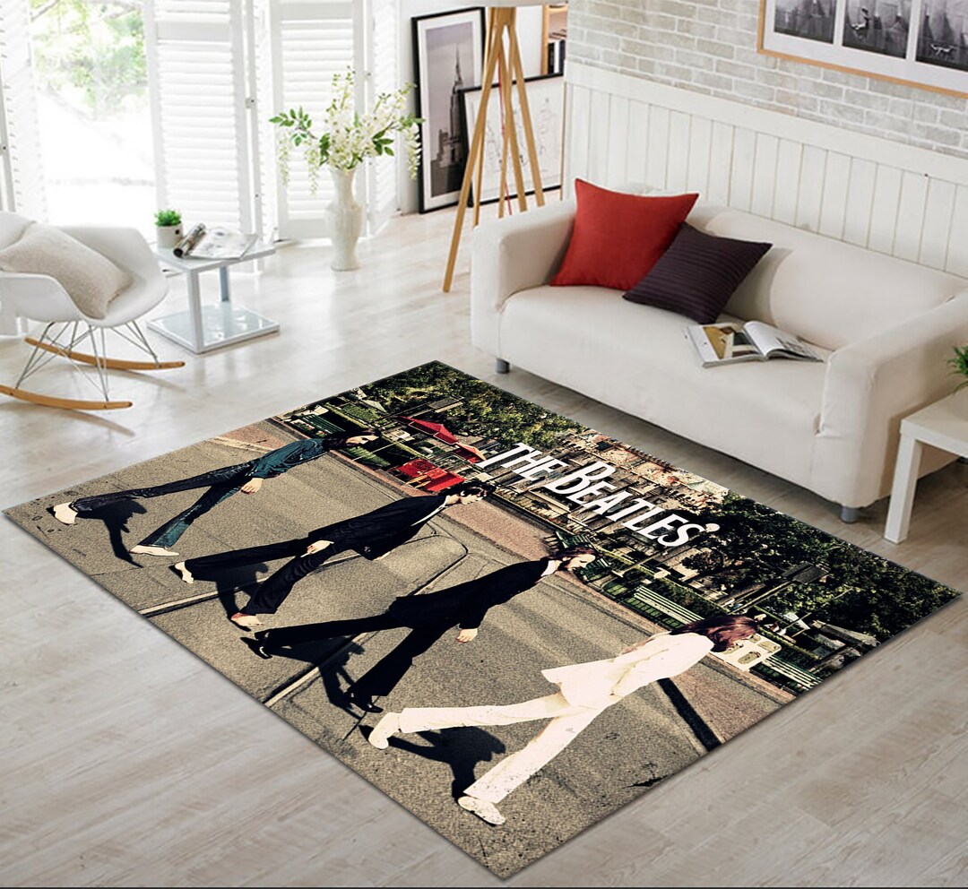 The Beatles Rug, the Beatles Gift, for Living Room Rug, Fan Rug, Area ...