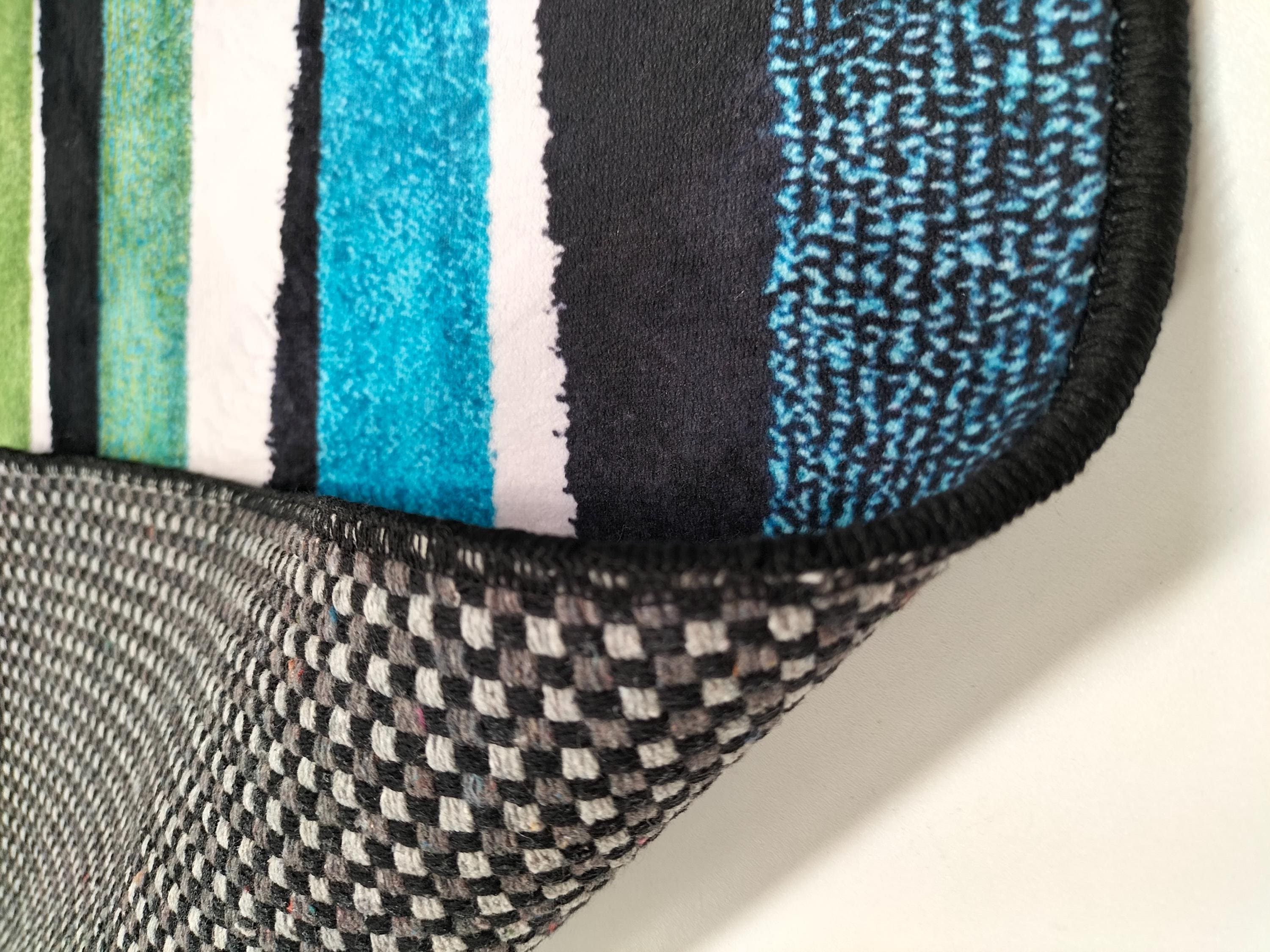 3d Pattern Runner Rug Colorful Hallway Runner Rug: 3D Print Cotton Woven, Non-slip - Etsy