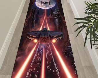 Tappeto da corridoio Millennium Falcon: tappeto da corridoio fantascientifico ispirato a Star Wars