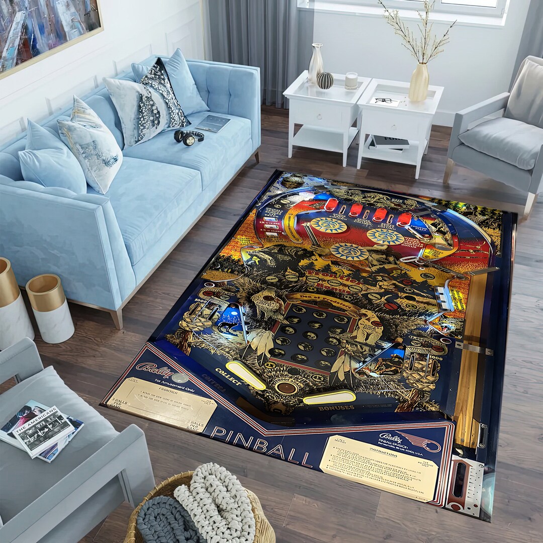 Pinball,pinball Playfield Rugs,pinball Rug,cool Rug,game Rug,fan Rug ...
