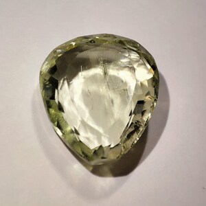 Beautiful Kunzite Faceted Shape Heart Kunzite With Loose Gemstone Prefect For Jewelry Making MM 16.2X14.3X6.8