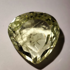 Beautiful Kunzite Faceted Shape Heart Kunzite With Loose Gemstone Prefect For Jewelry Making MM 17.5X17.4X9
