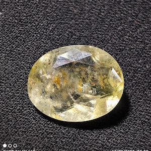 Natural Aquamarine Beautiful Aquamarine Faceted OvalShape Making For Jewelry MM 15.5X12.4X6.4