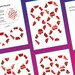 Printable Hexagonal Tile Puzzle With Red Fruits and Berries, Logic ...