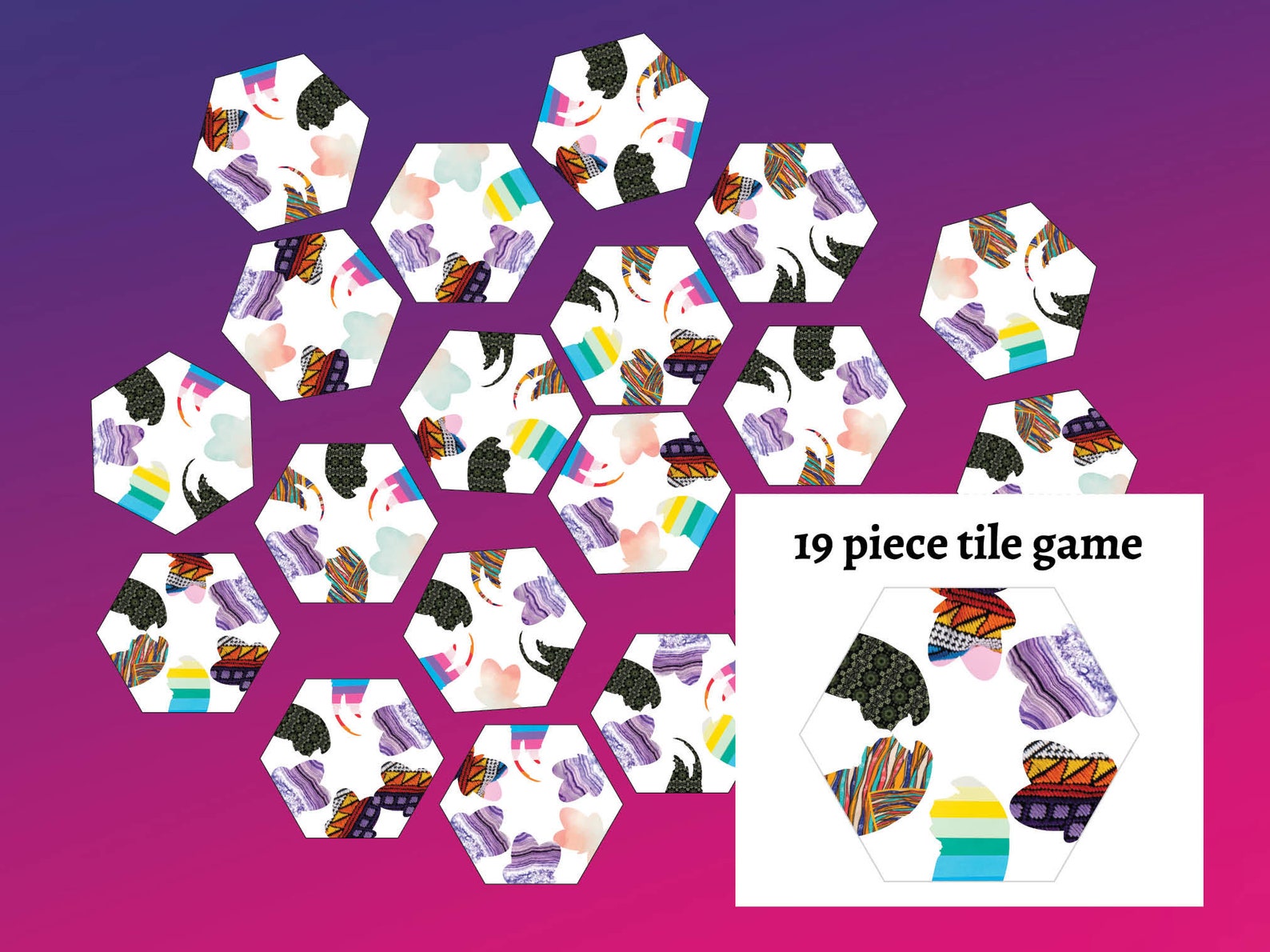 Printable Puzzle for Adults and for Kids, Printable Cutout Puzzle With ...