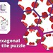 Printable Hexagonal Tile Puzzle With Red Fruits and Berries, Logic ...