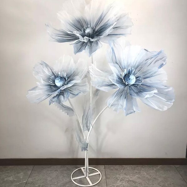Giant Silk Flower Etsy