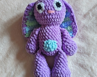 Crochet Floppy Bunny Plush | Bluey Floppy Eared Rabbit | Bunny Nursery Gift