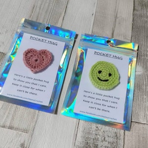 Taschenumarmung, Denken an Sie, Geschenk für Freund, Dankeschön-Geschenk, Small Business-Kunde, Liebesgeschenk, Valentinstag, Für Sorge Angst Trauer