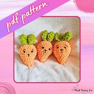 Rabbit CROCHET PATTERN (PDF), No Sew Pattern, Bunny Pattern, Easter Bunny Crochet, Amigurumi Plushie, Easy Crochet Tutorial