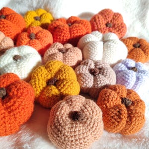 Crochet Pumpkin Decor, Halloween Decoration, Crochet Home Decor, Cottagecore, Dopamine Decor, Halloween Gift, Emotional Support Stress Ball