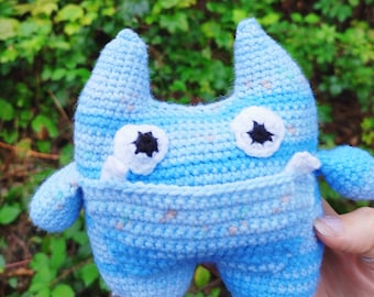 Worry Monster, Crochet Worry Bear, Custom Made, Personalized Anxiety Relief Toy