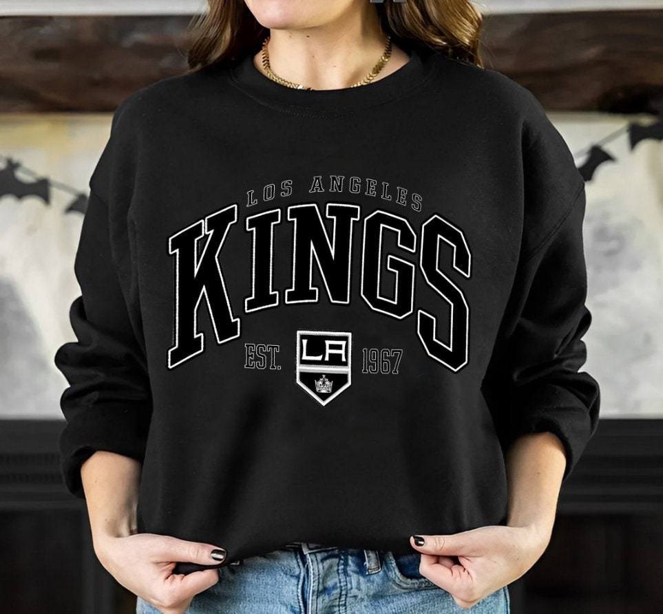 Vintage dark grey LA Kings hoodie! As is for some light all over