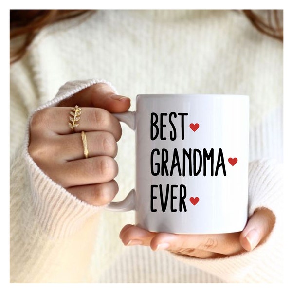 World's Best Grandma Mug, Granny gift,  Nanny Present ideas, Birthday gift for Grandparents,New Grandma Gift, Gifts For Grandma,Grandma Gift